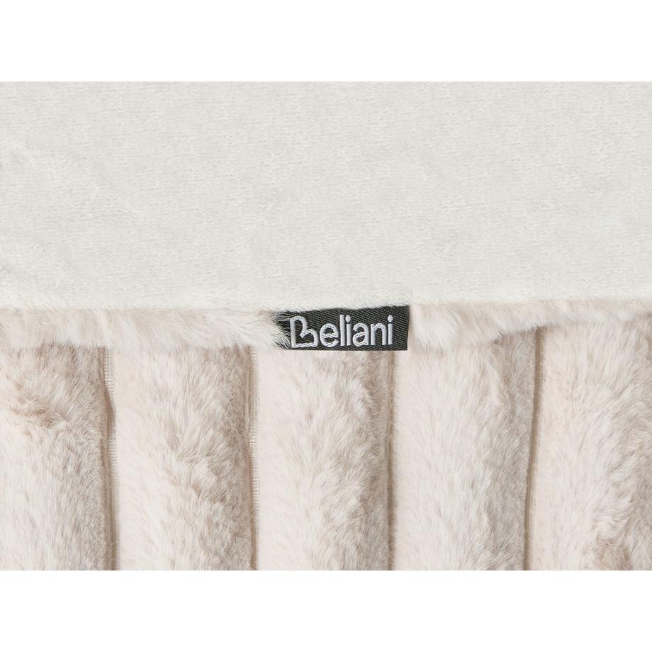 Beliani Copriletto in Pelliccia Sintetica Moderno RAKYA  