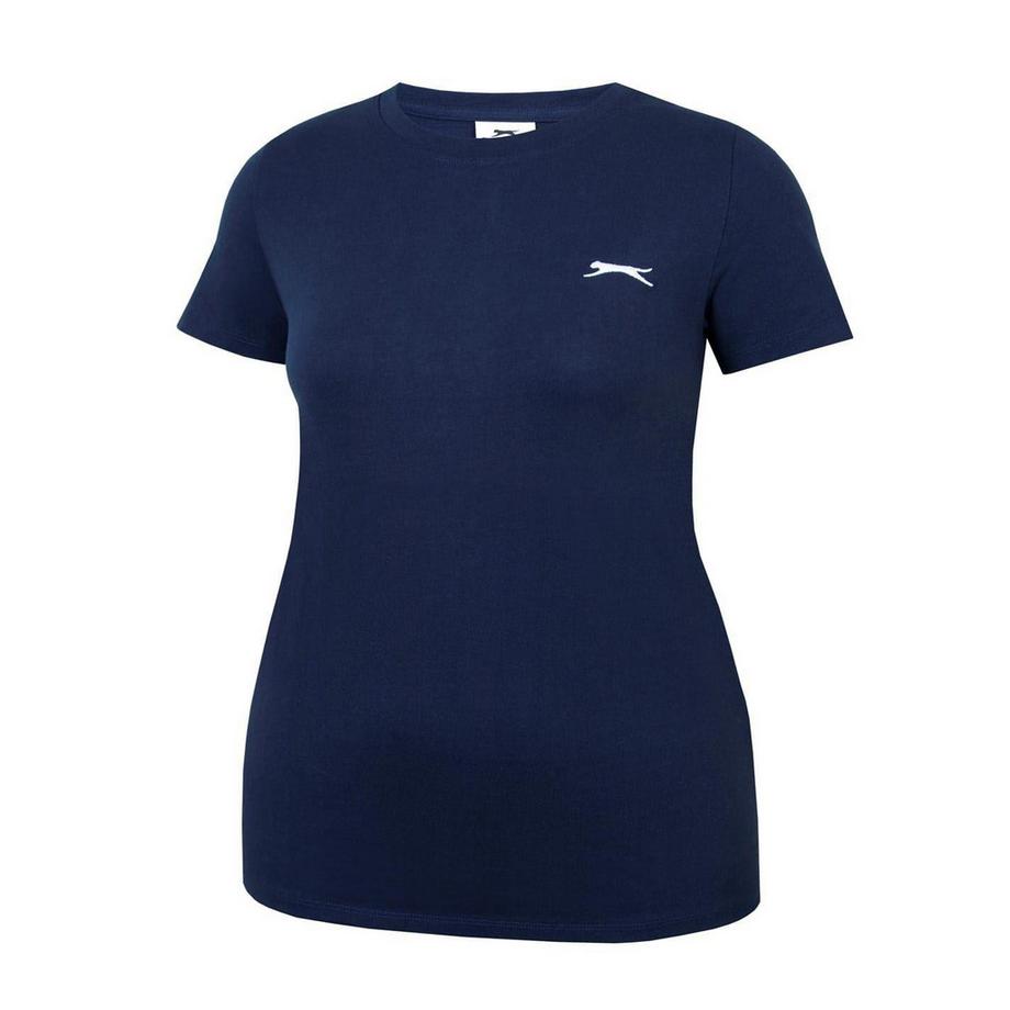 Slazenger T-Shirt Ajusté Col Ras-du-Cou  