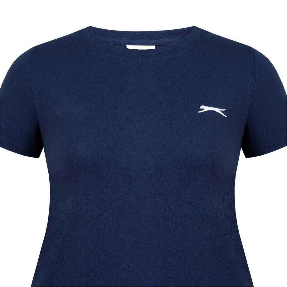 Slazenger T-Shirt Ajusté Col Ras-du-Cou  