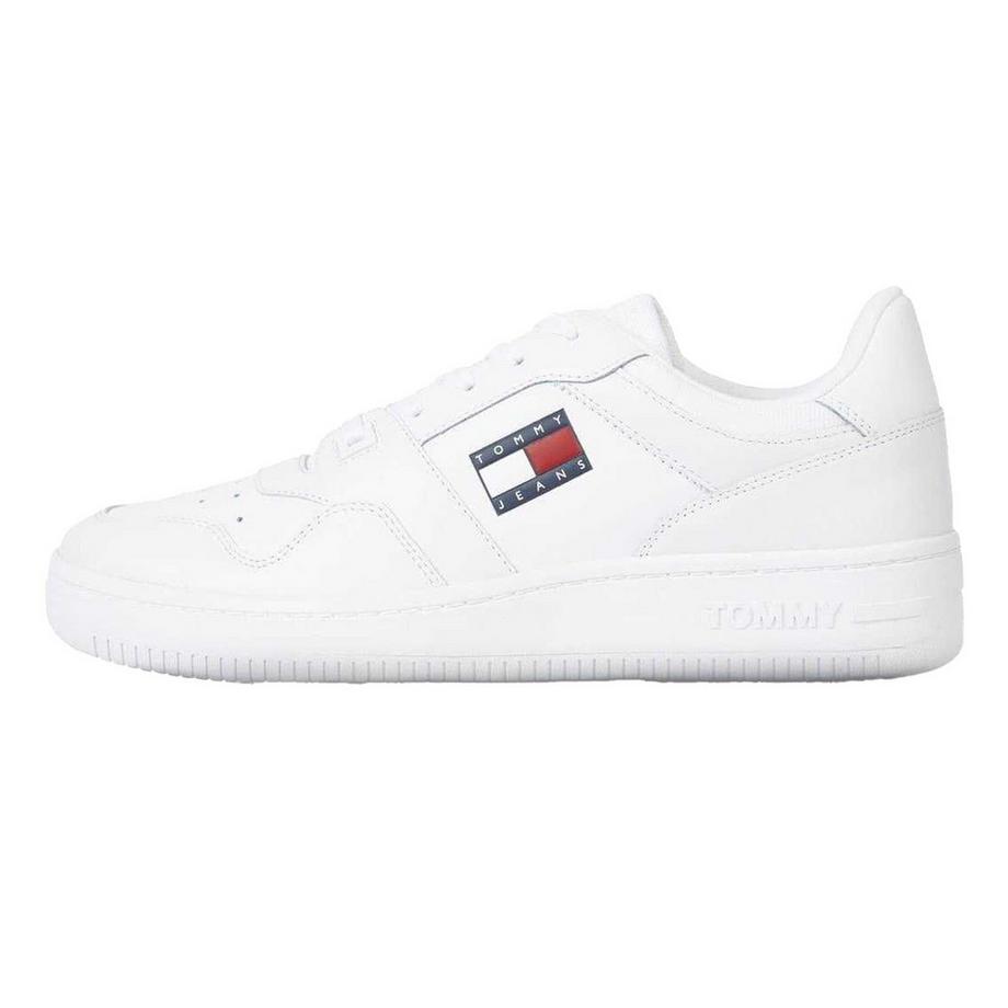 TOMMY JEANS Scarpe Sportive in Pelle Suola Cup  