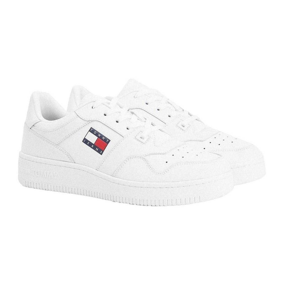 TOMMY JEANS Scarpe Sportive in Pelle Suola Cup  