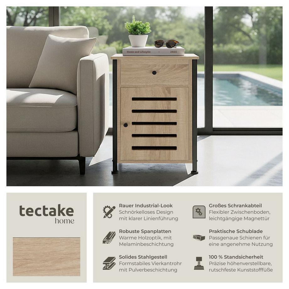 Tectake Nachttisch Waterford  