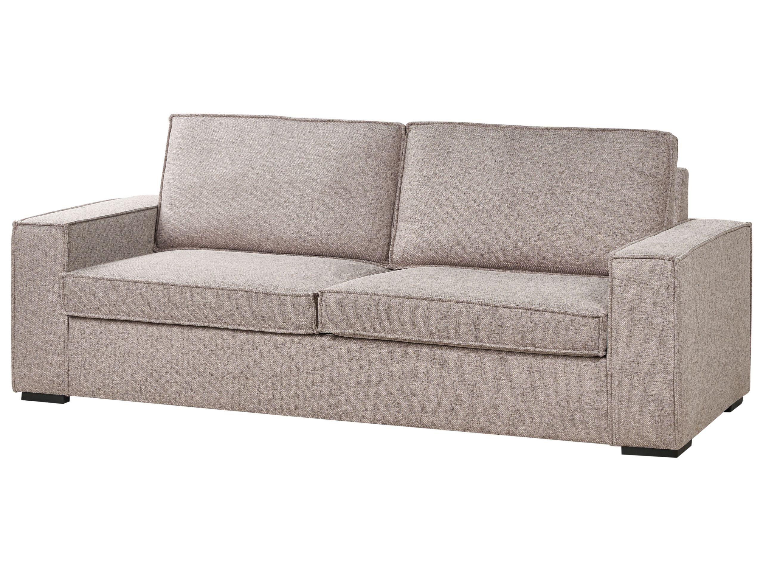 Beliani Schlafsofa aus Polyester Minimalistisch VUOKATTI  