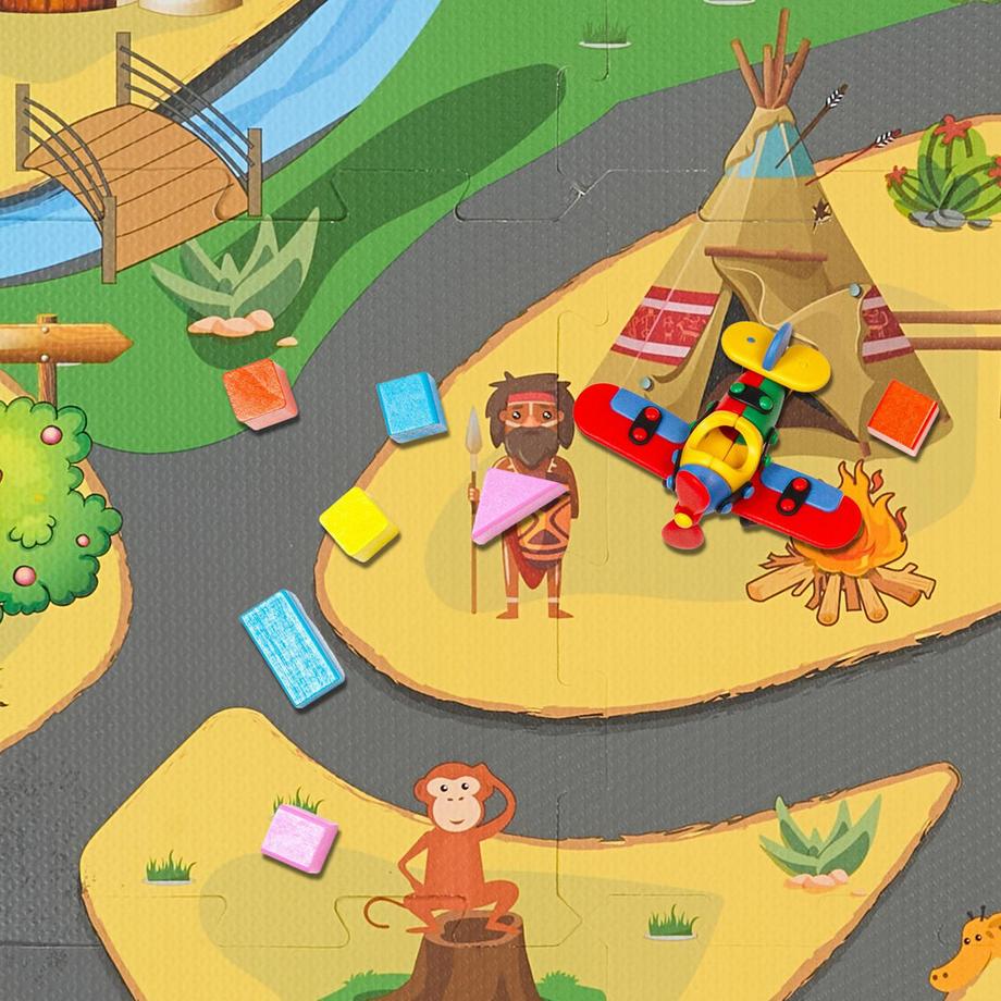 B2X Safari-Puzzlematte  