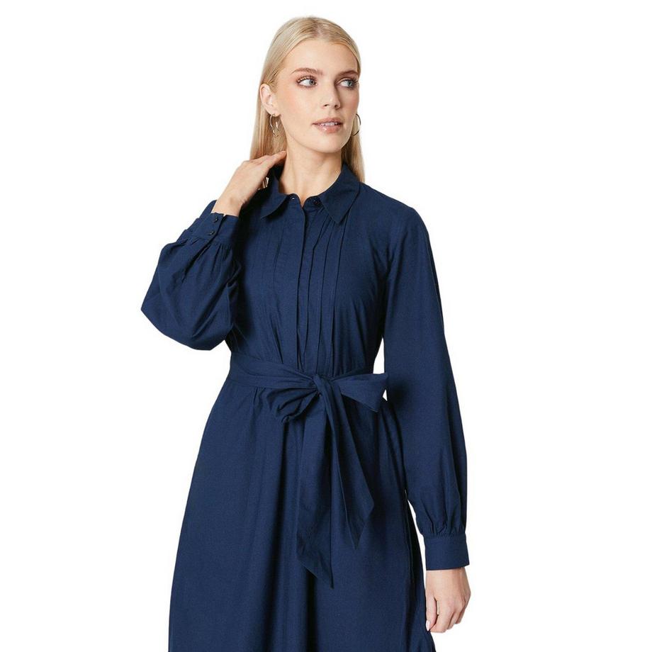 Principles Robe chemisier mi-longue avec fronces  