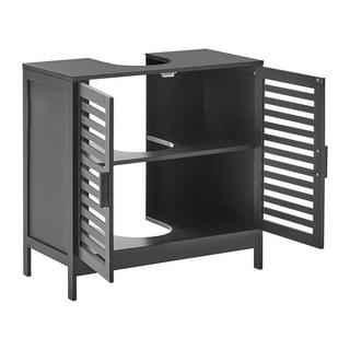 Beliani Meuble-lavabo en Bambou Rustique MISSOULA  