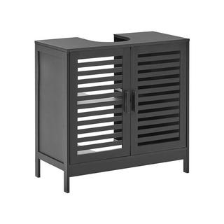 Beliani Meuble-lavabo en Bambou Rustique MISSOULA  