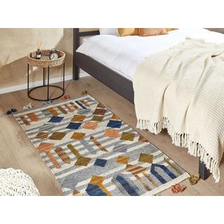 Beliani Tapis en Laine Boho KASAKH  