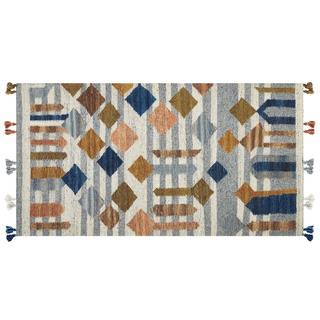 Beliani Tapis en Laine Boho KASAKH  