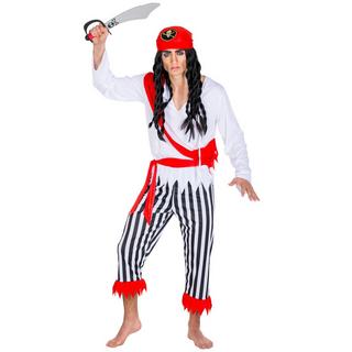 Tectake  Costume pour homme Capitaine pirate Henry le Borgne 