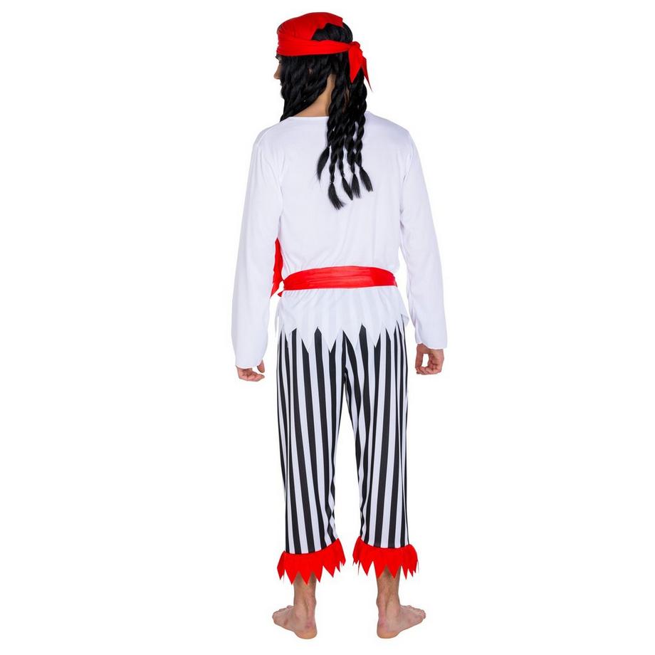 Tectake  Costume pour homme Capitaine pirate Henry le Borgne 