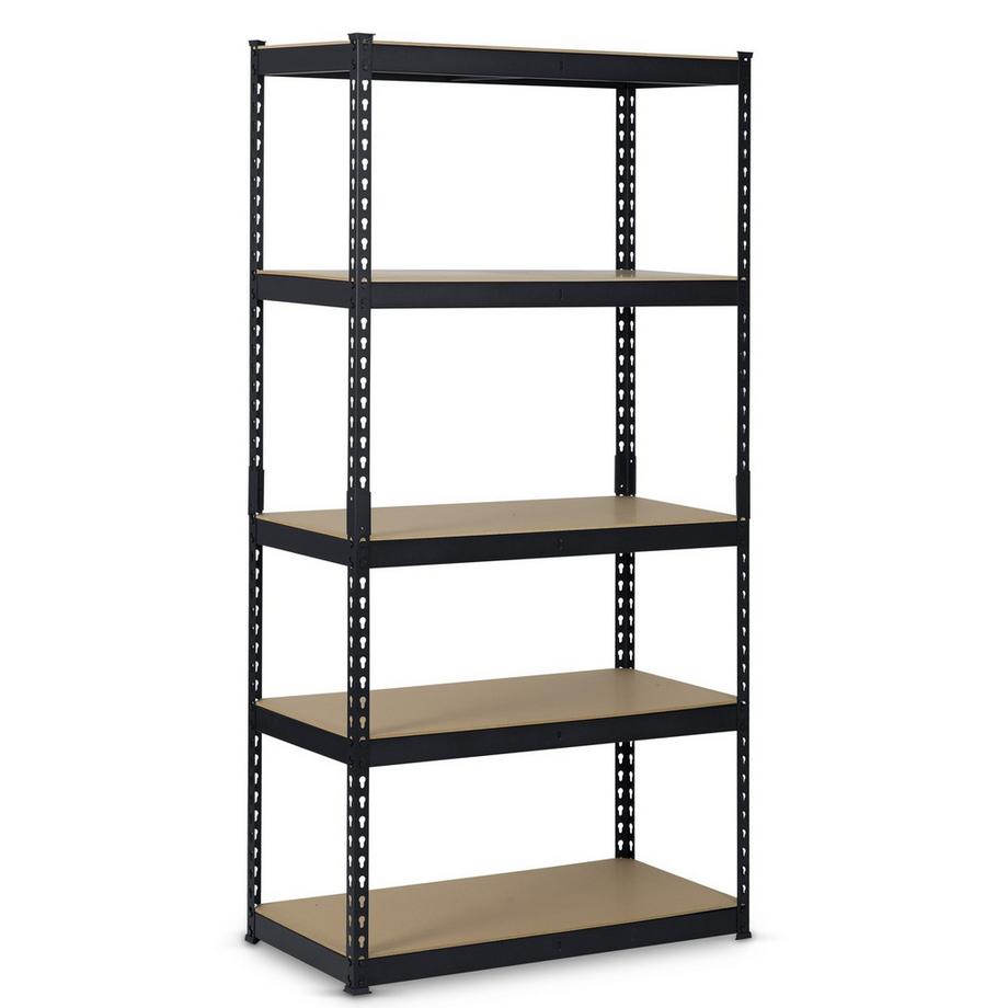 B2X  Etagère métal Humberg 183 x 90 x 45 cm

Cette étagère a une construction renforcée qui assure une stabilité et une capacité de charge maximales :
- Épaisseur des profilés verticaux : 1 mm
- Épaisseur des profils horizontaux : 0,8 mm
- Épaisseur du pa 