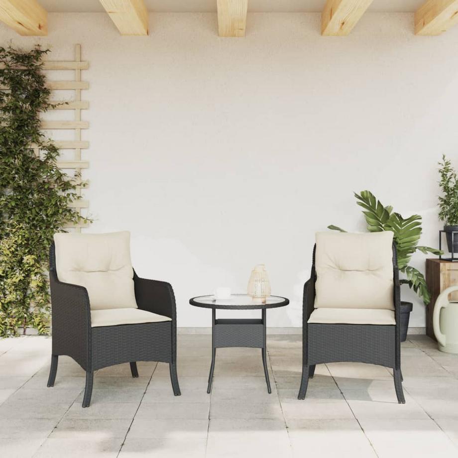 VidaXL sedia da giardino Polirattan  