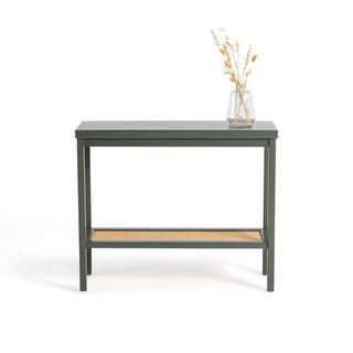 La Redoute Intérieurs Console double plateau pin massif et cannage Gabin  