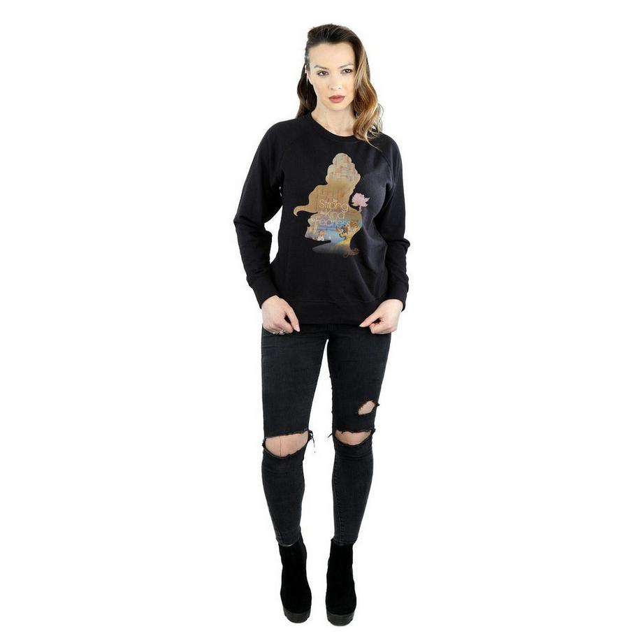 Disney PRINCESS Felpa Stampata Slim Fit  