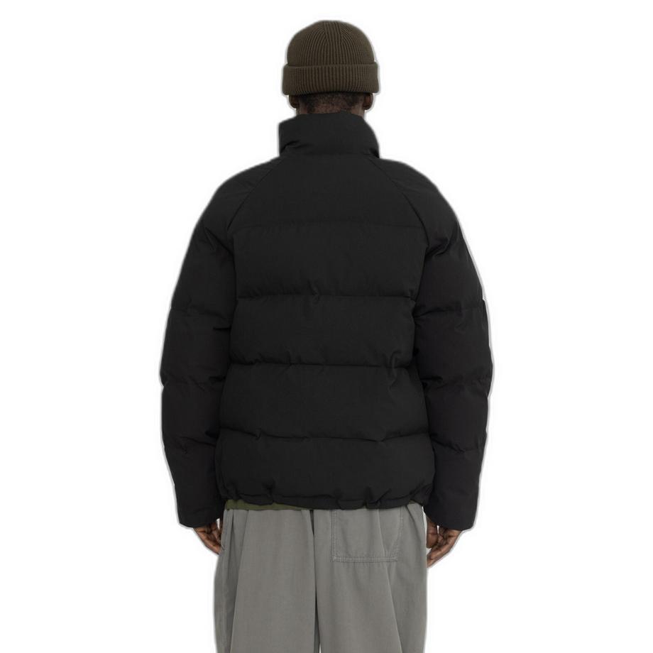 Revolution Daunenjacke mit Kragen und Paspeltaschen  