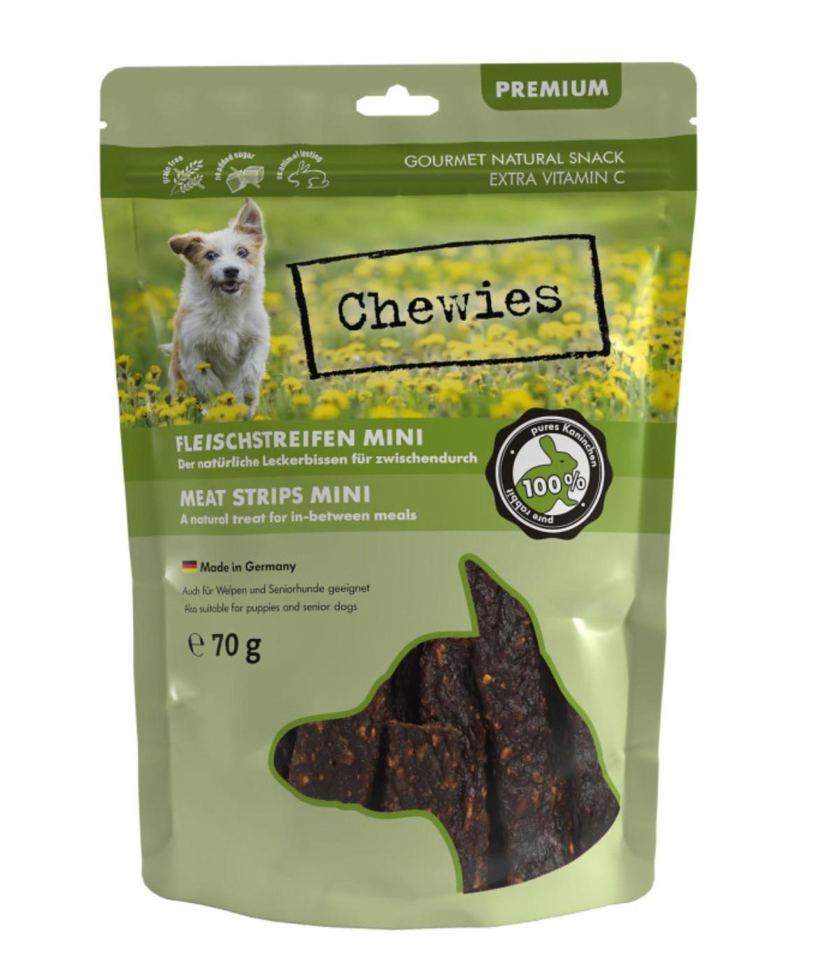 Chewies  Fleischs Mini Kaninchen - Multipack 