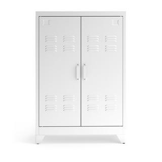 La Redoute Intérieurs Armoire basse 2 portes en métal acier  