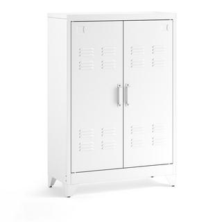 La Redoute Intérieurs Armoire basse 2 portes en métal acier  