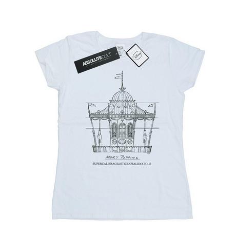 Disney Mary Poppins Supercalifragilisticexpialidocious T-Shirt Carrousel  