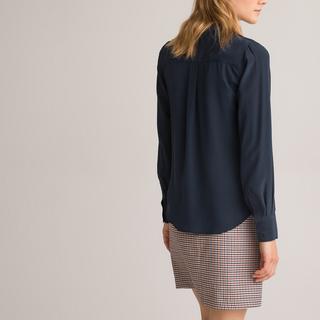 La Redoute Collections  Seidenbluse mit langen Ärmeln 