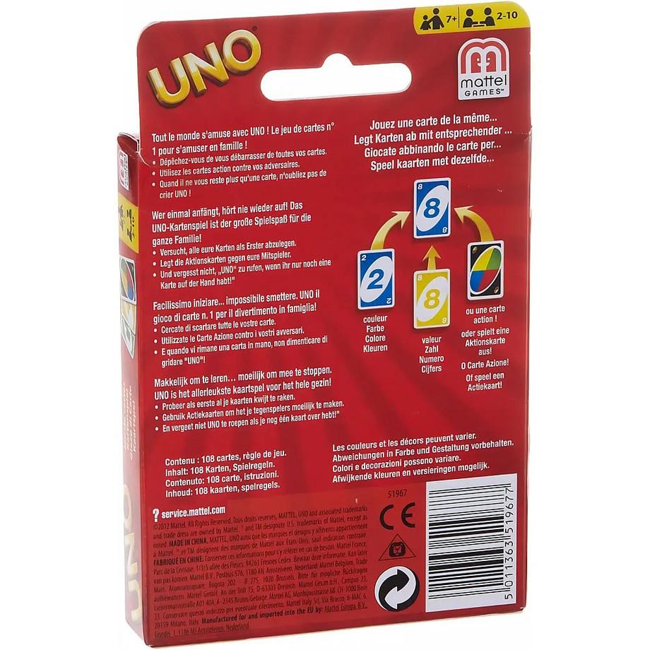 Mattel Games  UNO Kartenspiel 