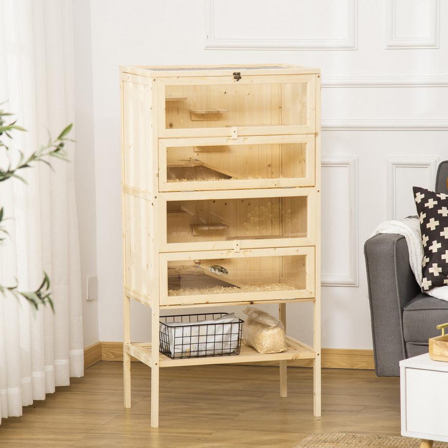 PawHut  Kleintierkäfig 