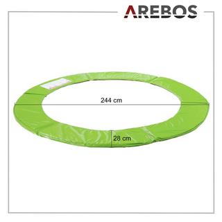 Arebos  Protection des bords du trampoline 