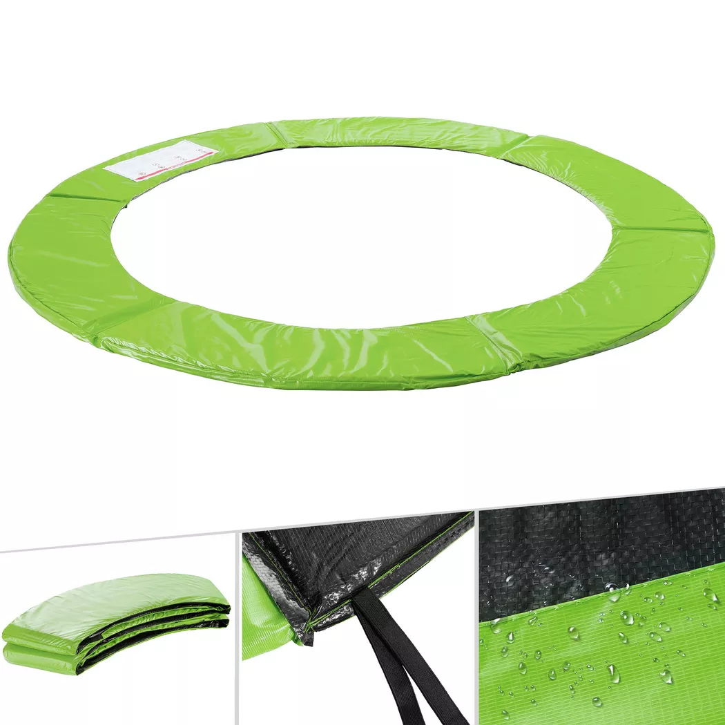 Arebos - Randabdeckung Trampolin Randschutz Umrandung, 244CM, Hellgrün