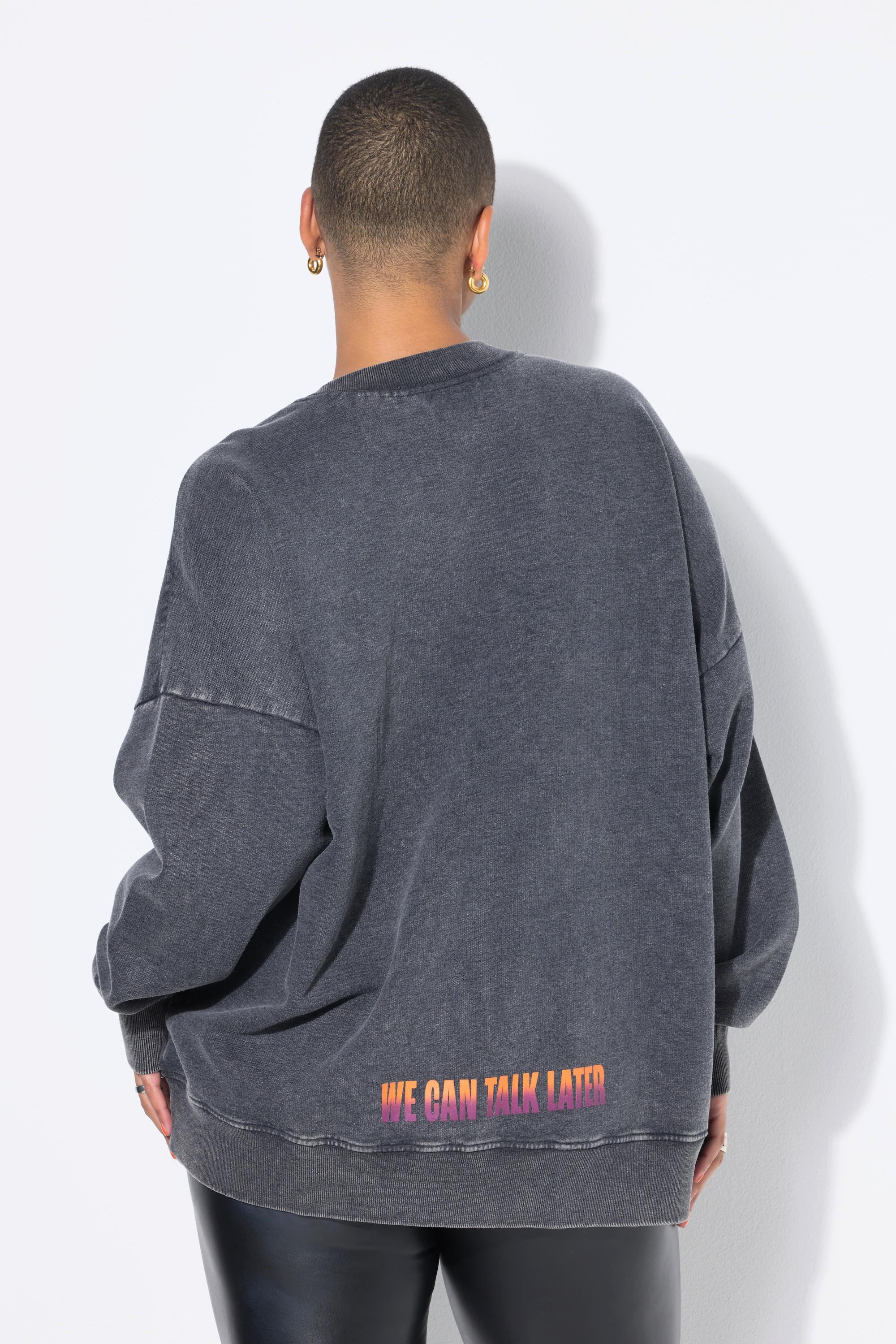 Studio Untold Sweatshirt Coupe Oversize Imprimé XL  