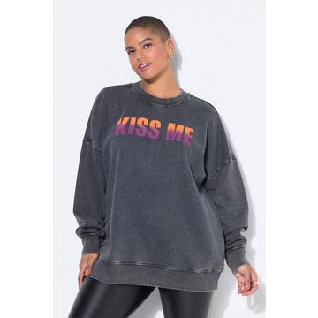 Sweat-shirt oversize, imprimé XL