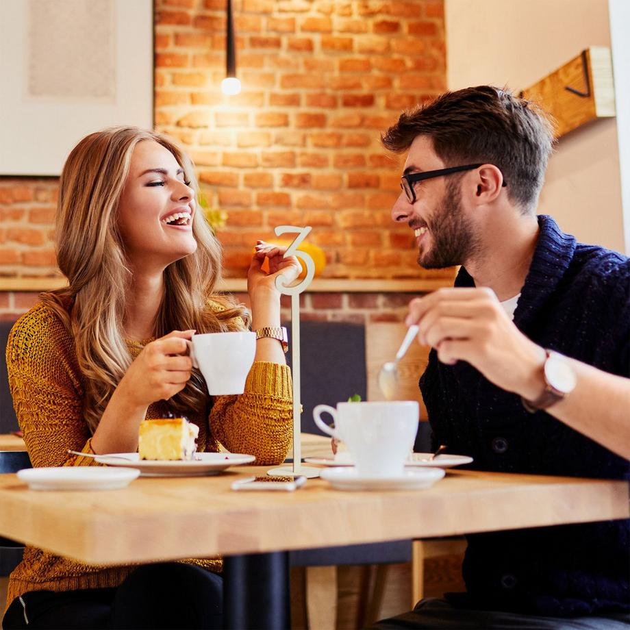 B2X  Tischnummern Hochzeit 1-20 