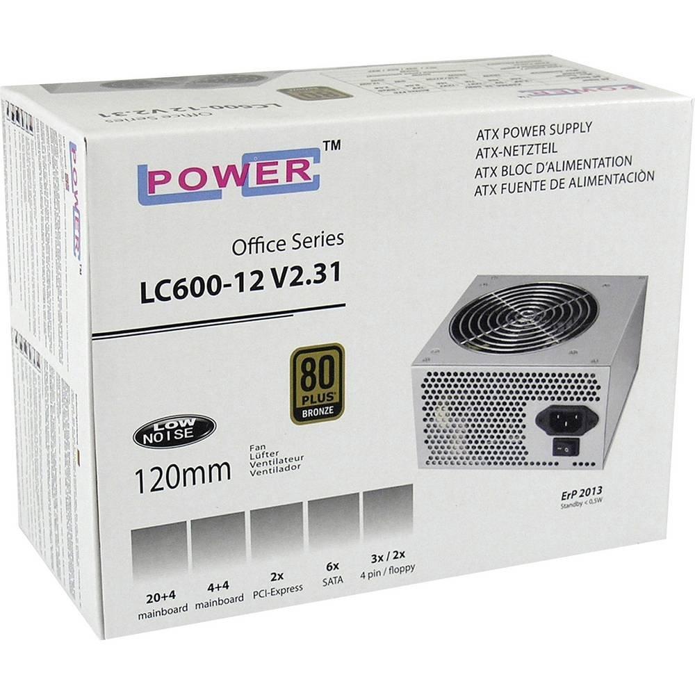LC-POWER  Alimentatore per PC 450 W ATX senza certificazione 