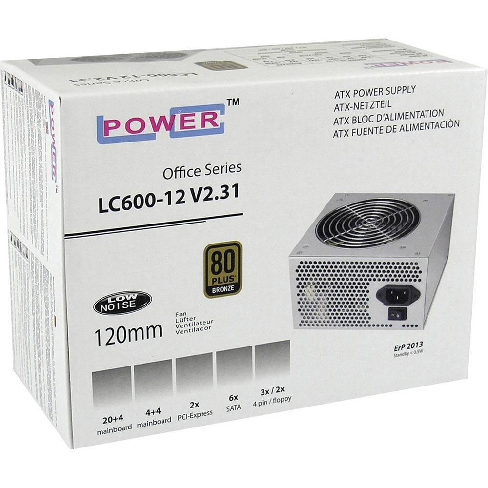 LC-POWER  ATX LC600H-12 V2.31 600W 