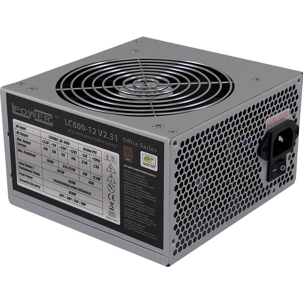 LC-POWER  ATX LC600H-12 V2.31 600W 