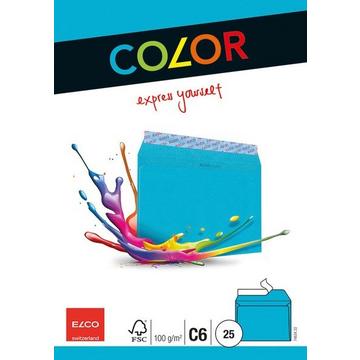 ELCO Couvert Office o/Fenster C6 74634.32 100g, blau 25 Stück