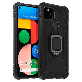 Avizar  Coque Google Pixel 4A 5G Bague - Noir 