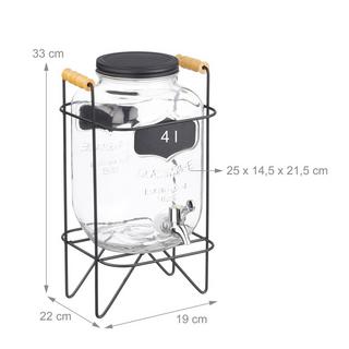 Northix Contenitore per bevande da 4 l  