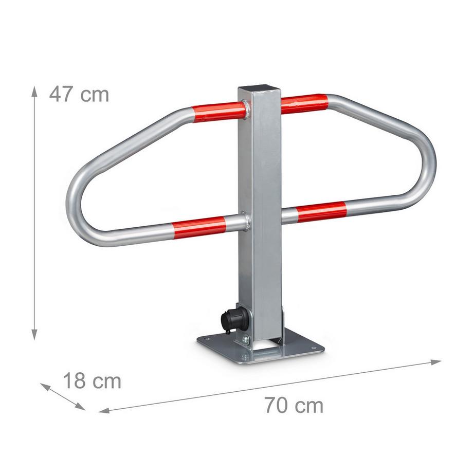 B2X  Parksperre mit Schloss 