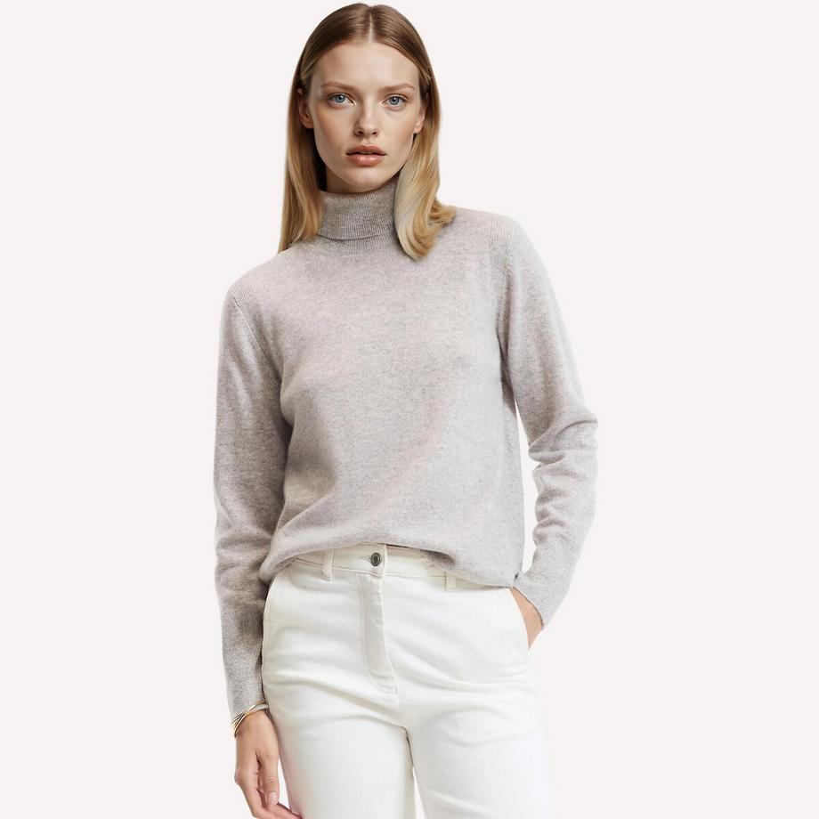 La Redoute Collections Maglione Cashmere Collo Alto Maglia Fine  
