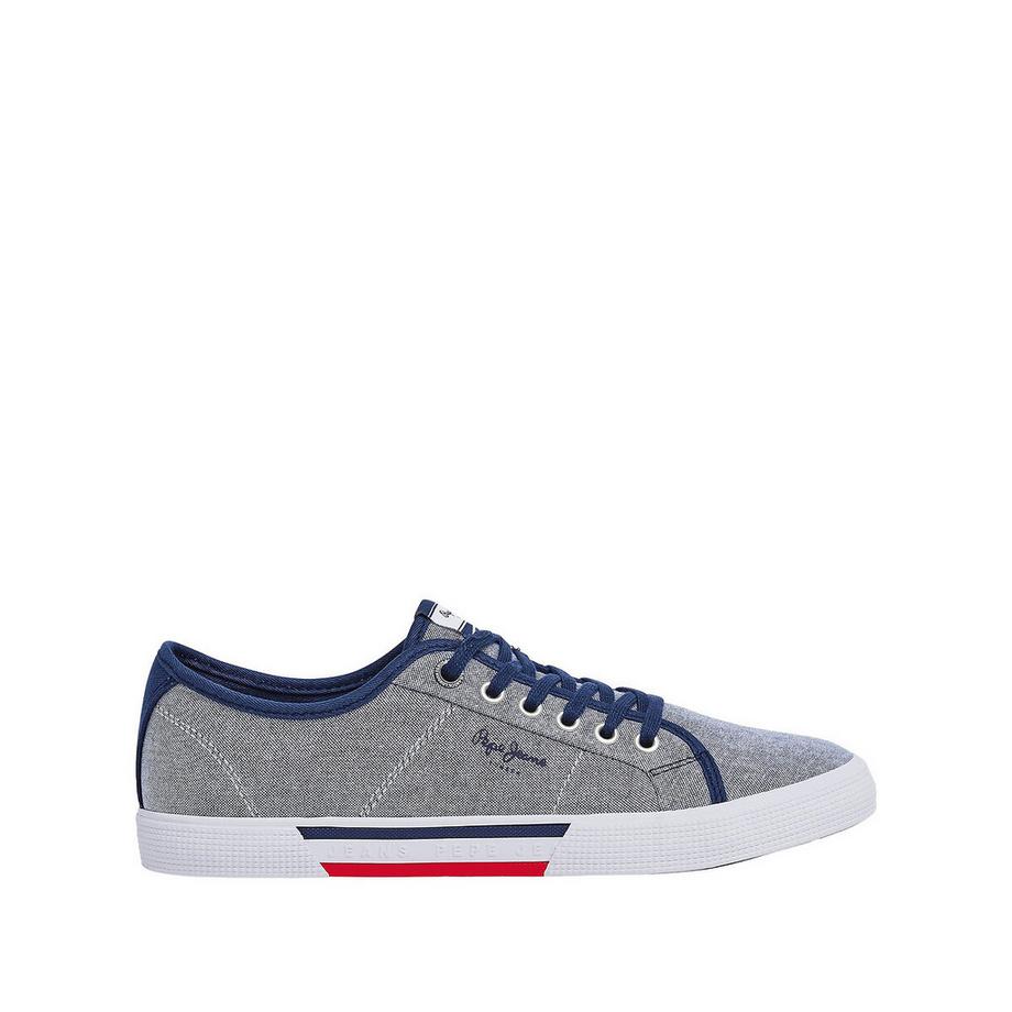 Pepe Jeans Scarpe da Ginnastica Brady Chambray Canvas-Sneakers Brady Chambray 