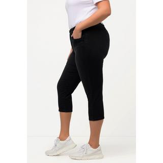 Ulla Popken  Jean Mony 7/8, taille élastique, poches zippées 