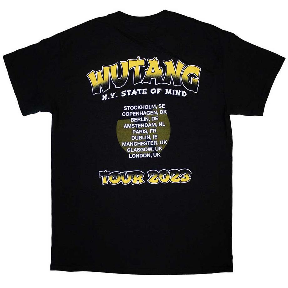 Wu-Tang Clan State Of Mind Tour 2023 Logo T-Shirt  