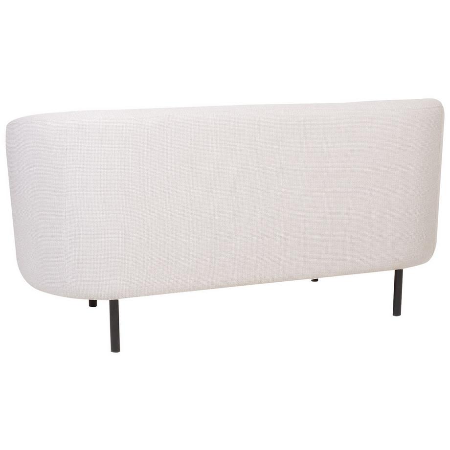 Beliani 2 Sitzer Sofa aus Stoff Minimalistisch LOEN  