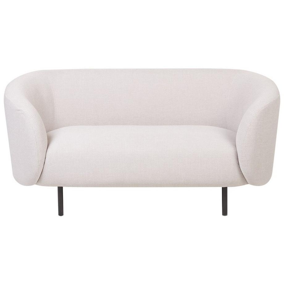 2 Sitzer Sofa aus Stoff Minimalistisch LOEN