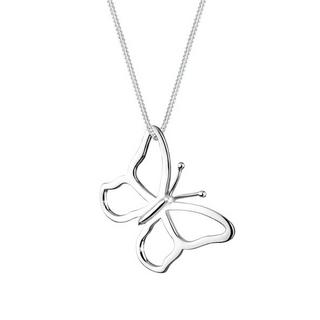 Elli  Halskette Schmetterling Anhänger 