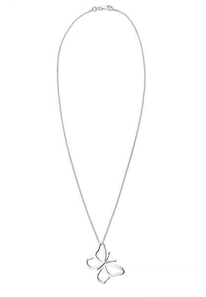 Elli  Halskette Schmetterling Anhänger 