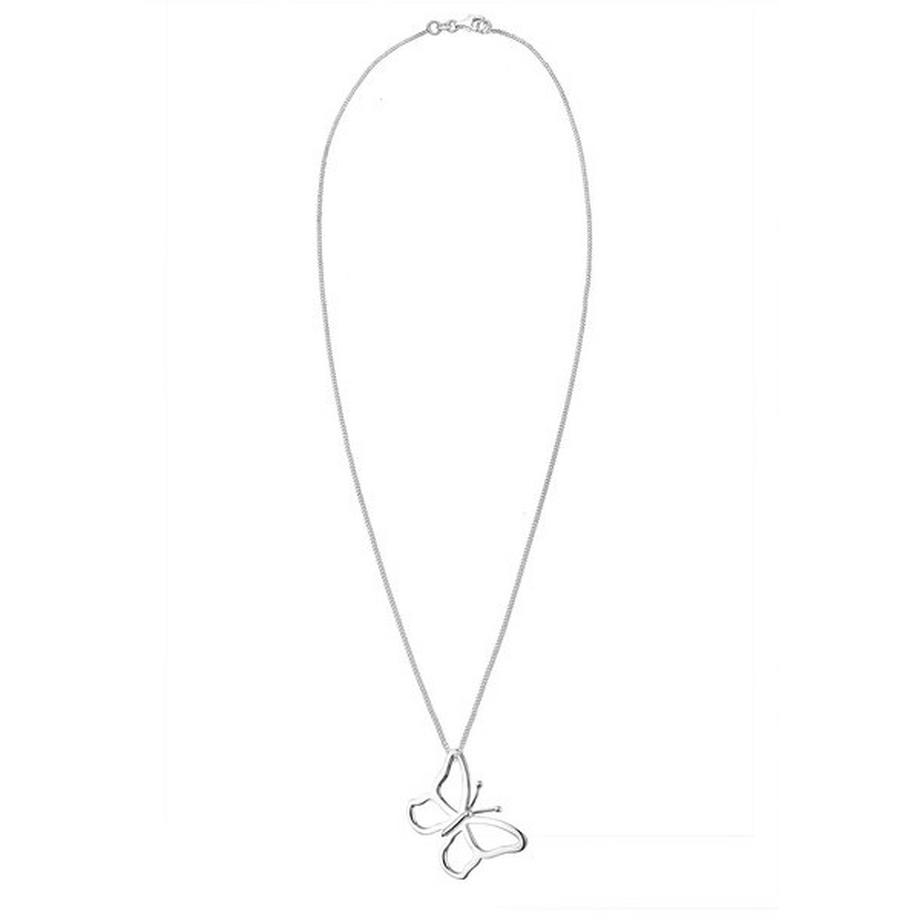 Elli  Halskette Schmetterling Anhänger 