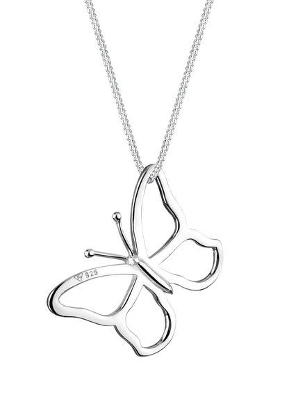 Elli  Halskette Schmetterling Anhänger 