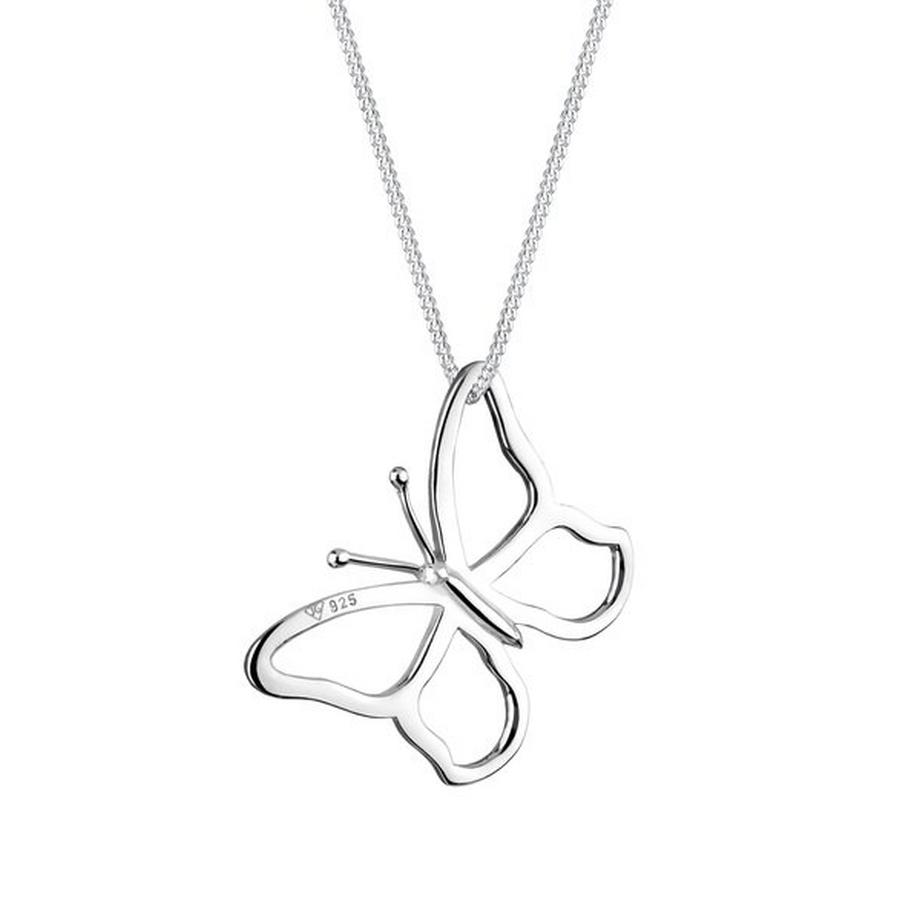 Elli  Halskette Schmetterling Anhänger 